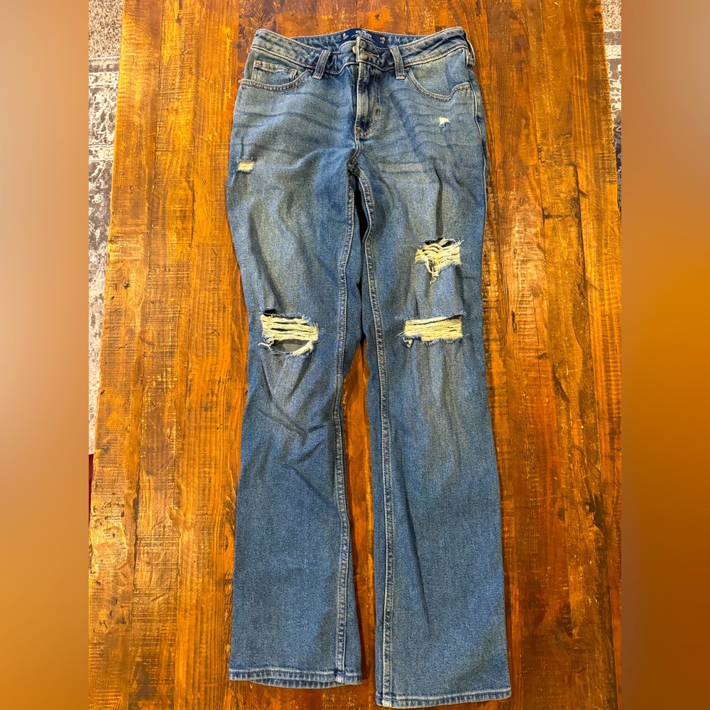 Hollister low rise 90s vintage straight jeans